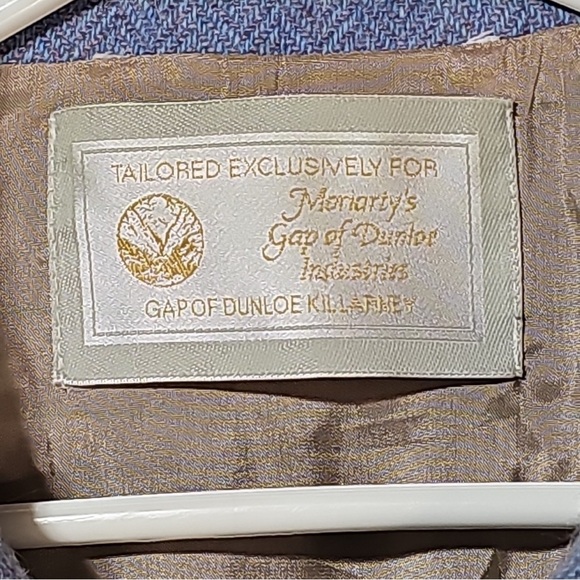 GAP Blue Tweed Blazer Size L - Picture 3 of 5